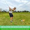 GoSports Golf Alignment Training Sticks 3 Pack - 48 Inch Golf Alignment Aid Practice Rods