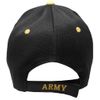 Retired Army Black w/ Seal Embroidered Baseball Cap Hat USA US Military