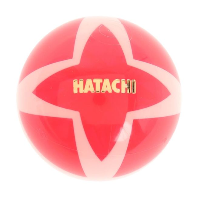 Hatachi BH3806 Ground Golf Ball, Airbraid Meteor, Red, Approx. 2.4 inches (6 cm)