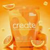 Create Creatine Monohydrate Gummies for Men & Women Orange,90ct