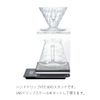 Hario 1-Piece Acrylic Stand with Drip Tray for Coffee Dripper, Clear