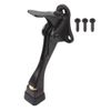 EVERBILT Matte Black Step Release Kickdown Doorstop Door Stop Holder 29417