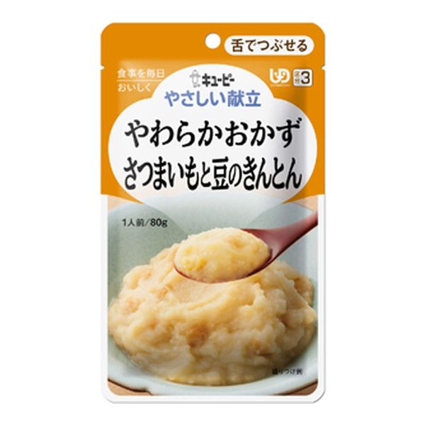 Kewpie Y3-14 Gentle Menu, Sweet Potato and Bean Kinton, 2.8 oz (80 g)