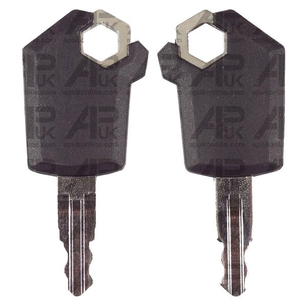 2x Key Replacement for CAT Caterpillar Dozer Backhoe Excavator Skid Steer Loader 5P8500