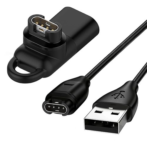 Threeeggs USB-C Charger Adapter for Garmin Watch, Charging Cable Converter for Instinct, Venu 3, Vivoactive 4 5 Charger, Fenix 8 7 7S 7X 6 E Pro Solar Smartwatch