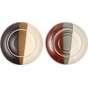 Ale-net Coffee Cup, Nuri, Red, Brown, Pair Coffee Cup & Saucer