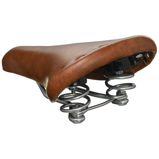 NOGUCHI Bicycle Saddle [Sport Saddle with Studs] Brown