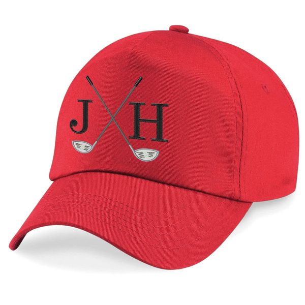 The T-Shirt Barnicle Personalised Golf Cap (Red)