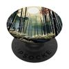 Bambus Splendor Navigating the Vibrant Forest Leinwand PopSockets mit austauschbarem PopGrip