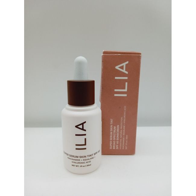 ILIA Beauty Super Serum Skin Tint Foundation SPF 40 ST 18 ROQUE 1 FL OZ New