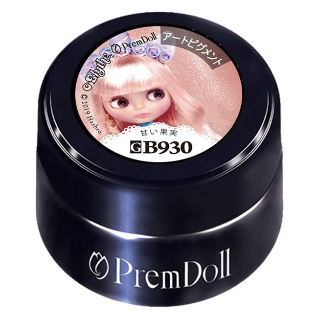 PRE GEL PRE GEL DOLL-B930 Sweet Fruit, 0.1 oz (3 g), Color Gel, UV/LED Compatible, Gel Nail