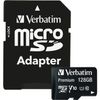 Verbatim Premium 128GB MicroSDXC UHS-I Class 10 memory card
