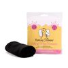 Morning Glamour Single Header Bag Pillowcase, Black 1'8" x 2'2"
