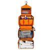 Hanging Toiletry Bag Waterproof, Jiemei Travel Wash Bag for Men & Women with 4 Compartments, Foldable Compact Size, Super Durable Fabric