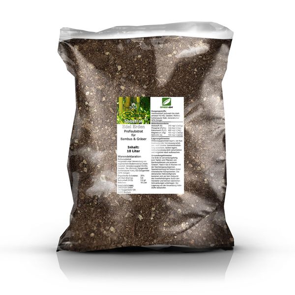 GREEN24 Bambuserde Bambus-Substrat - 10 Ltr. Profi Linie Substrat