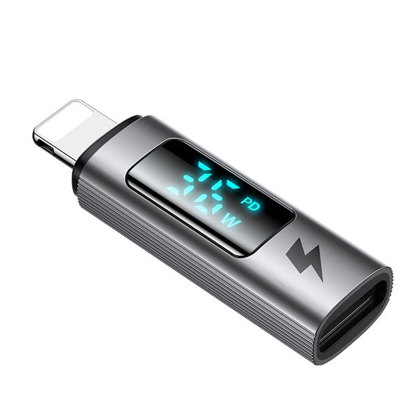 Mcdodo USB-C to Lightning Adapter, PD 36W Rapid Charging, Output Screen Display, Smart Chip, High Speed Data Transfer (Compatible Between Laptops Only), USB-C i-Phone Conversion Connector, Aluminum