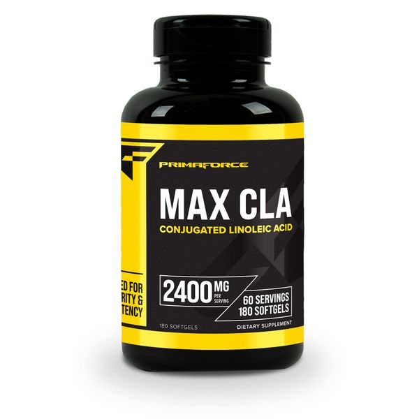 Primaforce CLA 2400 mg per Serving (180 softgels) Weight Management Supplement for Men and Women, Non-Stimulating, Non-GMO & Gluten Free