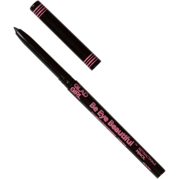 GladGirl Be Eye Beautiful - Retractable Pencil (Ebony) Black