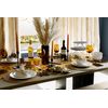 Artesà Rectangular Serving Platter, Mango Wood Board with Leopard Shaped Handles, 32 x 15cm