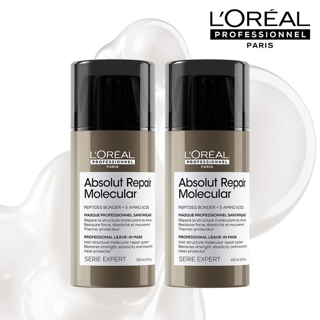 [Repair solution to turn back time] NEW Seri Expert Absolute Repair Molecular Leave-in Cream 100ML + 100ML Duo Set