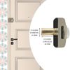 Yale yv10bt/40 Safety Lock Button, 40 mm, Brown