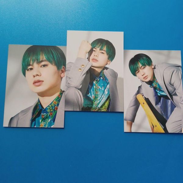 be:first smile again Manato Trading Card Set of 3