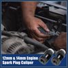 INFINAUTO 2pcs 12mm 14mm Thread Car Engine Spark Plug Caliper Gapping Tool Stylish Design