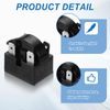 sourcing map 3pcs PTC Refrigerator Starter Relay, 4.7 Ohm 4 Pin Fridge Compressor Start Relay