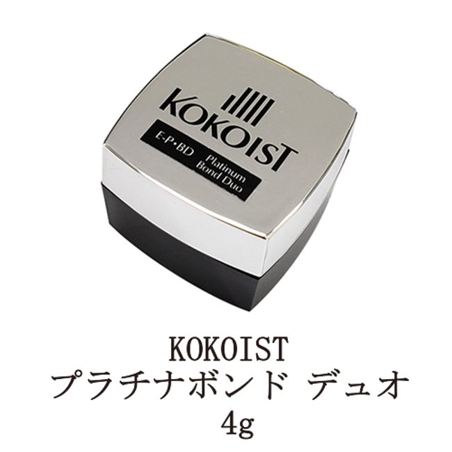 KOKOIST Platinum Bond Duo 4g Advanced version of Platinum Bond Base coat Base gel Gel nail Semi-hard gel type Nail supplies Self-nail New