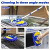 bemece Car Cleaning Brush with Long Handle, Blue (Blue x 2)