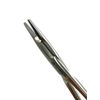 2PC Olsen Hegar Needle Driver 6" + 6.5" - Tungsten Carbide Inserts Serrated Gold