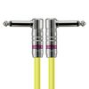 Providence LE501 5cm L/L Plug Patch Cable, Yellow 4 Pack