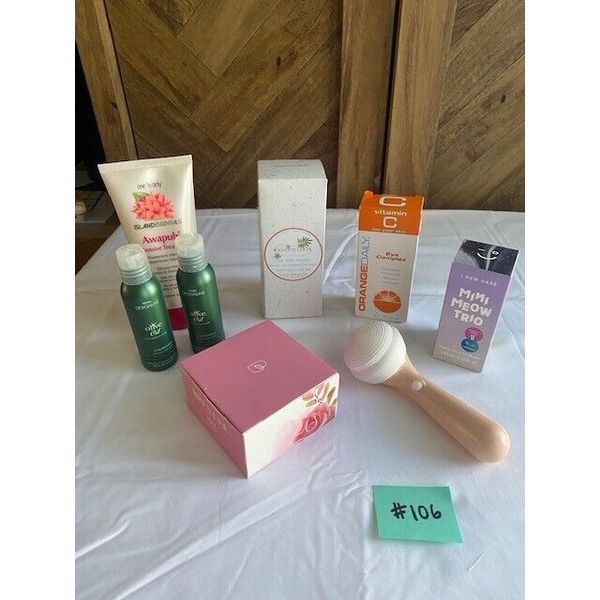 Skincare & Hair Care Bundle Lot Grab Bag 8 Pieces & Details Below #106