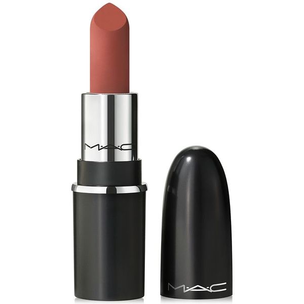 MAC M·A·Cximal Silky Matte Lipstick Mini, Warm Teddy, 0.06 Ounces, Beige