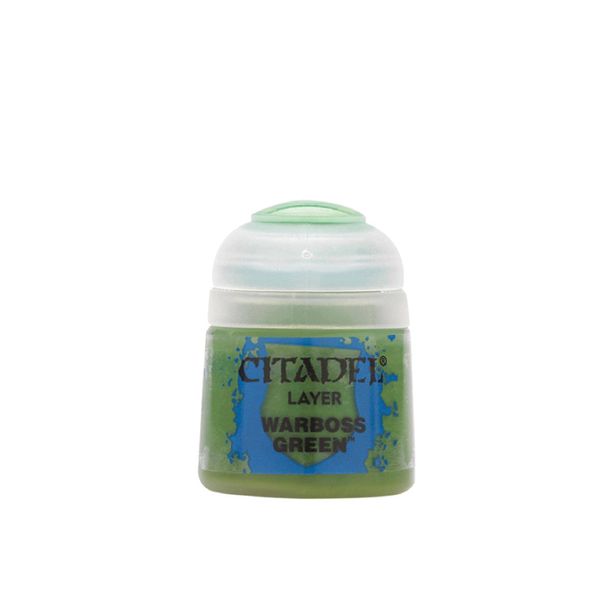 Games Workshop - Citadel Colour Layer: Warboss Green (12ml) Paint