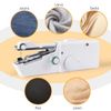 Mini Handheld Electric Sewing Machine, Portable Stitch Tool for Quick Repairs, DIY Projects, Travel