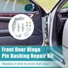 Door Hinge Pin and Bushing Kit Pair Front Right + Left For Cadillac Chevy GMC