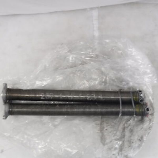 Pair Of 2 Coated Garage Door Torsion Springs .207x1-3/4"-23. See Desc.