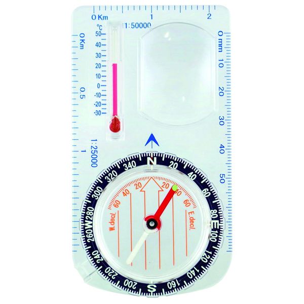 HIGHMOUNT 11208 HM Map Compass 3IN1 with Glow in the Dark