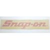 Snap-on Sticker Cutout Red Large USA Genuine