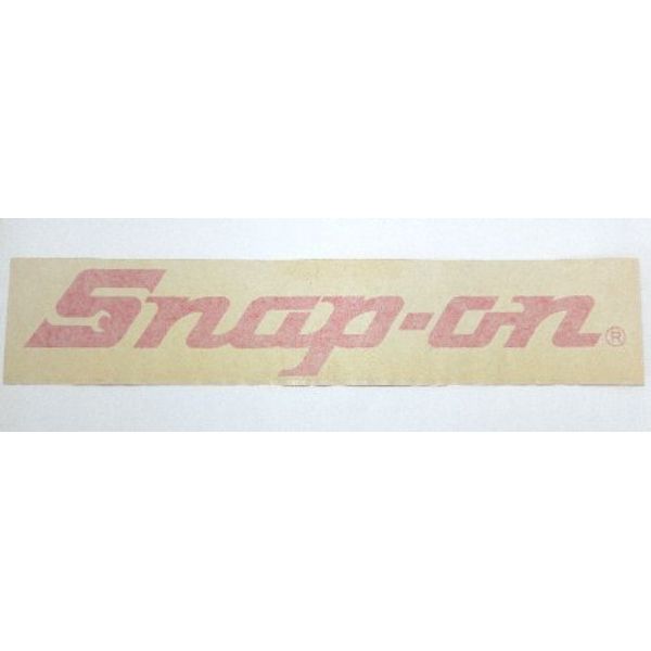 Snap-on Sticker Cutout Red Large USA Genuine