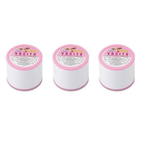 3 Spool Vanity Antibacterial Eyebrow Threading Thread | Facial Hair Removal | Vanity Cotton Threads