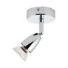 Endon Lighting 43277 Amalfi Single 50W Chrome Effect Plate Indoor Spot Light