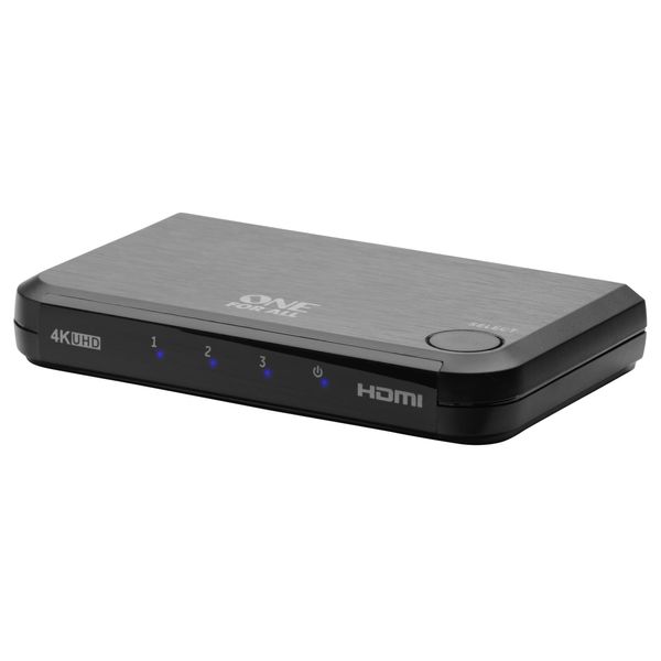 OneforAll Smart HDMI Switch 4K incl. Remote Control SV 1632