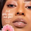 Blossom Scented Moisturizing and Hydrating Shimmer Sparkle Lip Oil, Infused with Real Flowers, 3g, Coconut