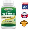 Best Naturals Peppermint Oil Bowel Soothing Dietary Supplement, 250 mg, 120 Count