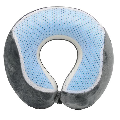 DecalMania BlackCanyon Gear Gel Neck Pillow BCO6878GEL Cooling Gel Travel Pillow for Airplane Memory Foam Cool Neck Support and Relief - Assorted
