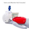 WNL Products 5000ITM Practi-Mask Infant CPR Training Mask Includes 10 (10 Pack - Infant)