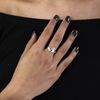 Sterling Silver Polished Celtic Claddagh Ring Size - O (J - U Available)