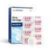 150pcs/3boxes Clear Round Spot PE Breathable Adhesive Bandages